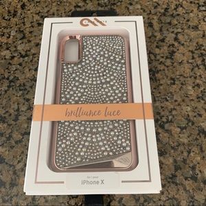 *NIB* Casemate Brilliance Lace iPhone X case